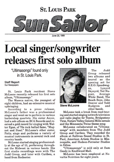 St. Louis Park Sailor Article